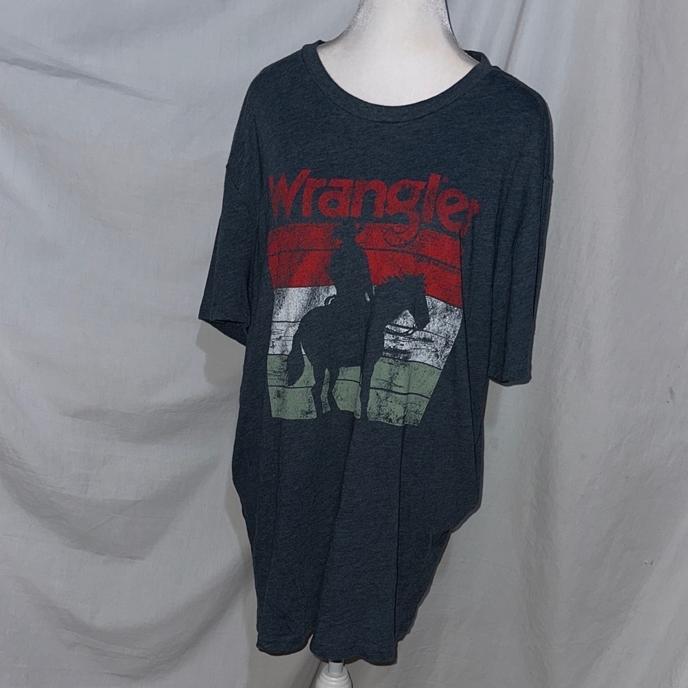 Wrangler Western horse screen print tshirt size xl